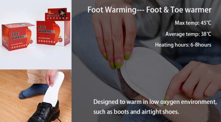 Cross-country Trekking Perfect Choice-Toe Warmer